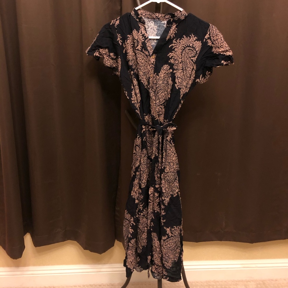 Maxi flowery dress